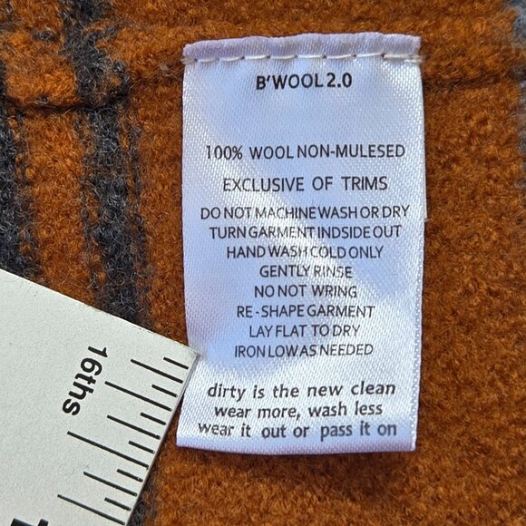 Like New Toad & Co Heartfelt Wool Hoodie Size M - Picture 7 of 8